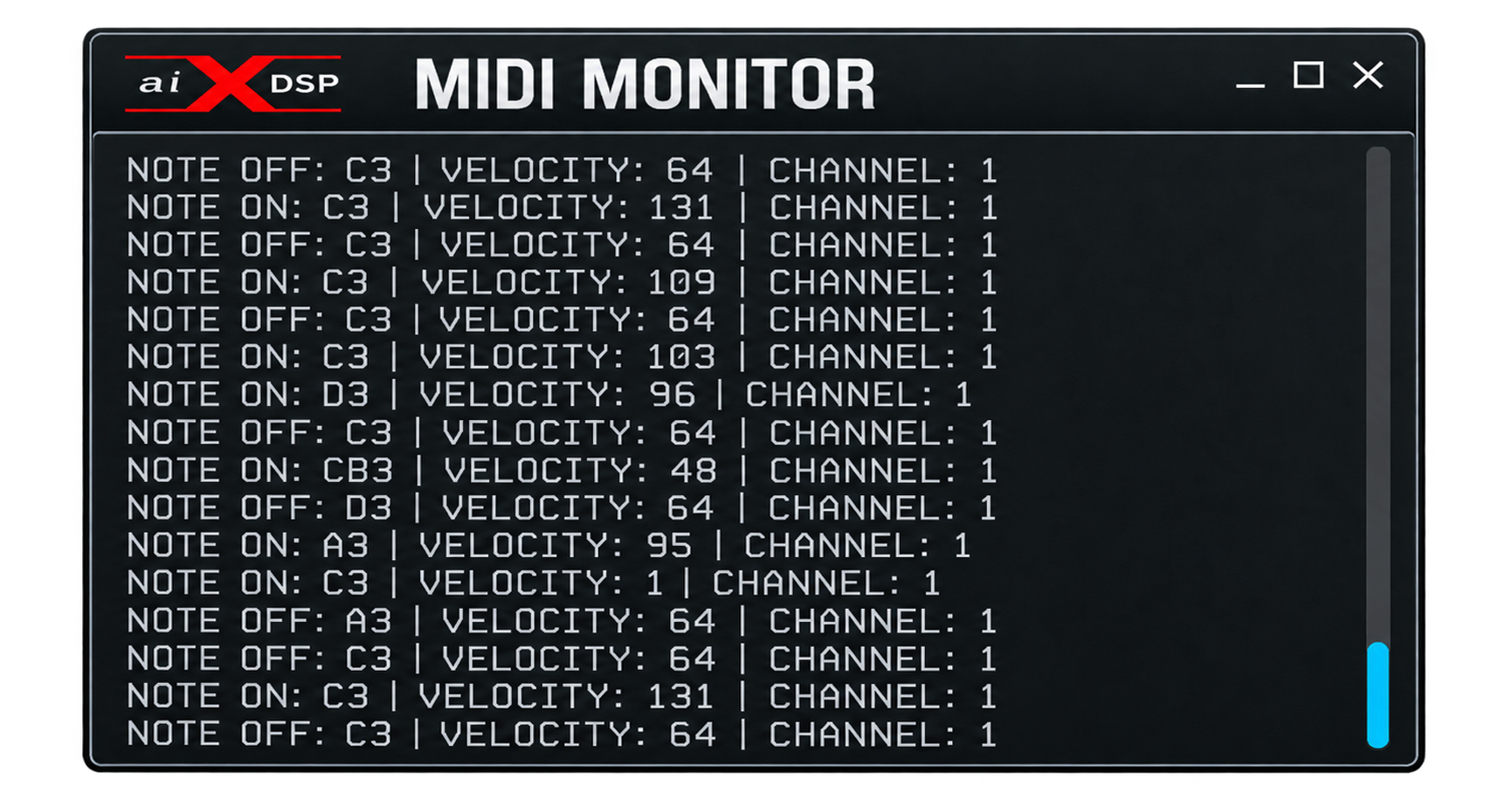 MIDI Monitor