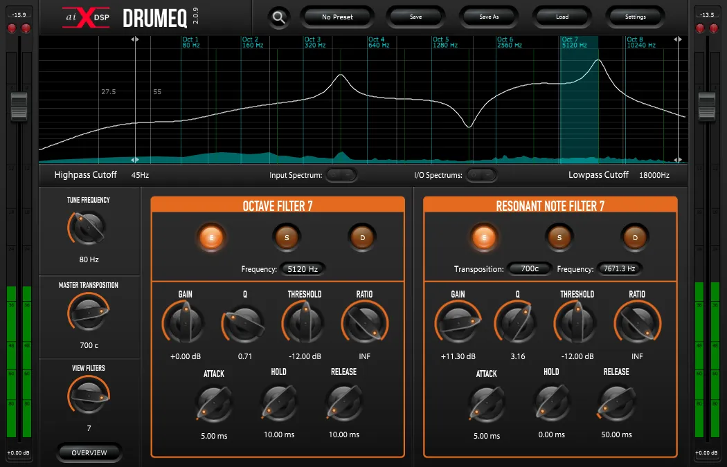 Drums + Noise Control